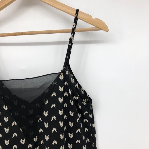 Monk & Lou NWT Black and White  Elise Camisole Arrow Pattern Size XS - Picture 12 of 15